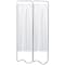 Omnimed 2 Section Beamatic Privacy Screen with Vinyl Panels, White 153052-10 - alternate 1
